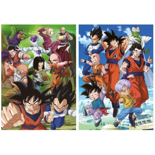 Пъзел Dragon Ball 2в1, 2 х 500 части