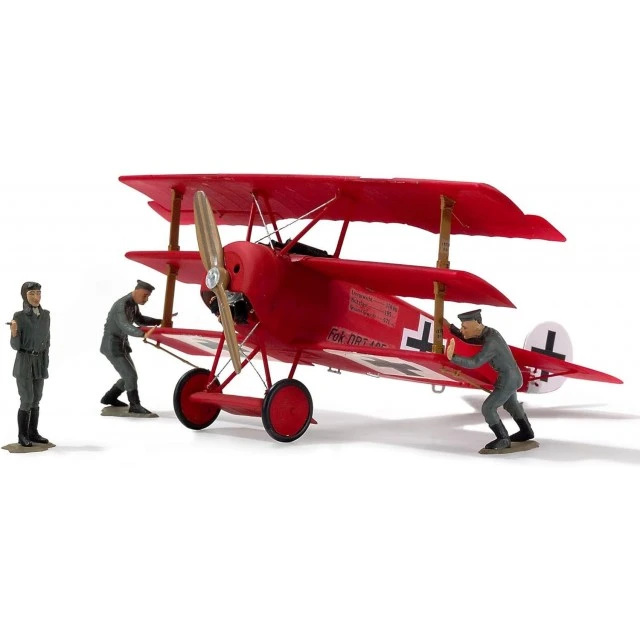 Assembly model Fokker Dr.1 Manfred von Richthofen, 66 parts