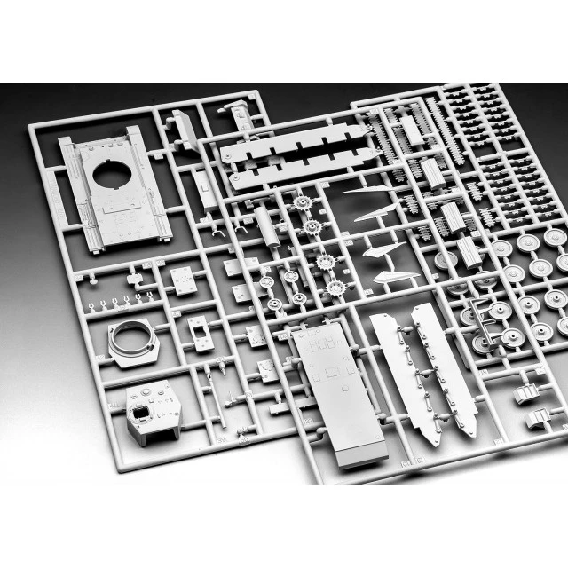 Model kit World of Tanks, British tank Cromwell Mk. IV, 128 pieces