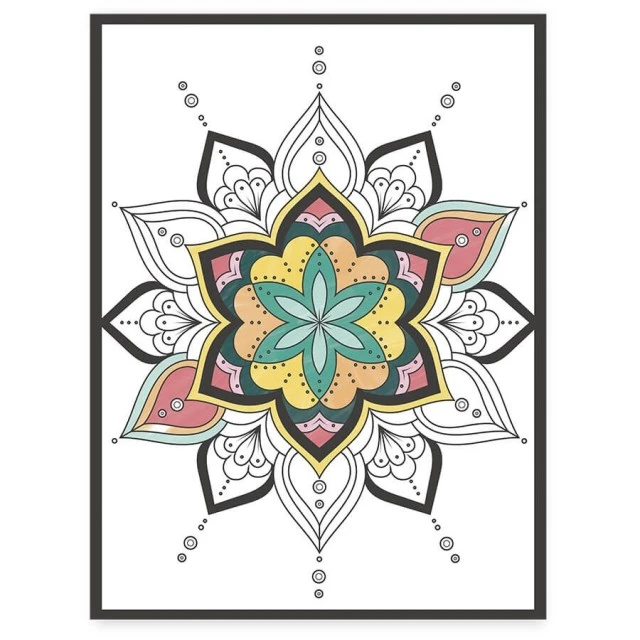 Mandala coloring book