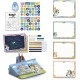 Creative set, Lisciani, Bluey, 2 in 1 backpack with drawing set