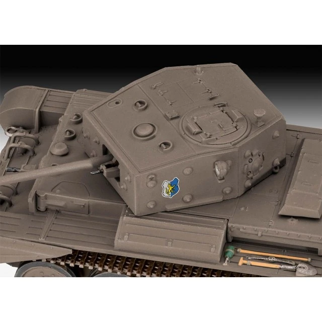 Model kit World of Tanks, British tank Cromwell Mk. IV, 128 pieces