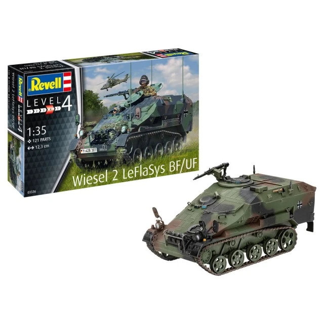 Сглобяем модел Wiesel 2 LeFlaSys BF/UF, 121 части