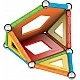 Магнитен конструктор Supercolor Panels 377, 35 части
