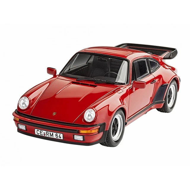 Assembly model, Revell, Gift set car 50 years Porsche 911 Turbo, 86 parts