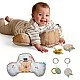 Plush baby pillow, Taf Toys, Teddy bear, 40 x 27 x 11 cm
