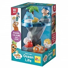Образователна игра с форми, Lisciani, Carotina, Океански свят