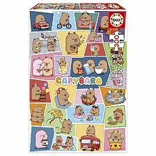 Puzzle, Educa, Cheerful Capybaras, 300 pieces