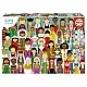 Puzzle, Educa, Girls of the World, 300 pieces
