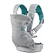Ergonomic baby carrier, Infantino, Flip 4 in 1, With breathable fabric, Light gray, from 3.6 to 14.5 kg.