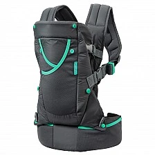 Ergonomic baby carrier with pockets, Infantino, 4 in 1, Dark gray, from 3.6 to 18 kg.