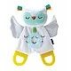 Бебешка мека сензорна играчка, Infantino, Светещ в тъмното бухал
