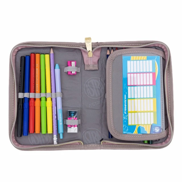 Единичен несесер с аксесоари ASTRABAG Пухкаво коте, AC11, 20 х 14 х 3,5 см