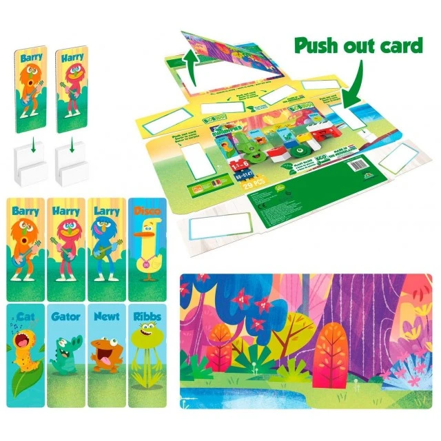 Building set Swampies Music stage, 29 pieces