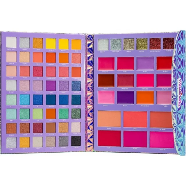 Super Girl Makeup Palette, Big Book, 66 pieces