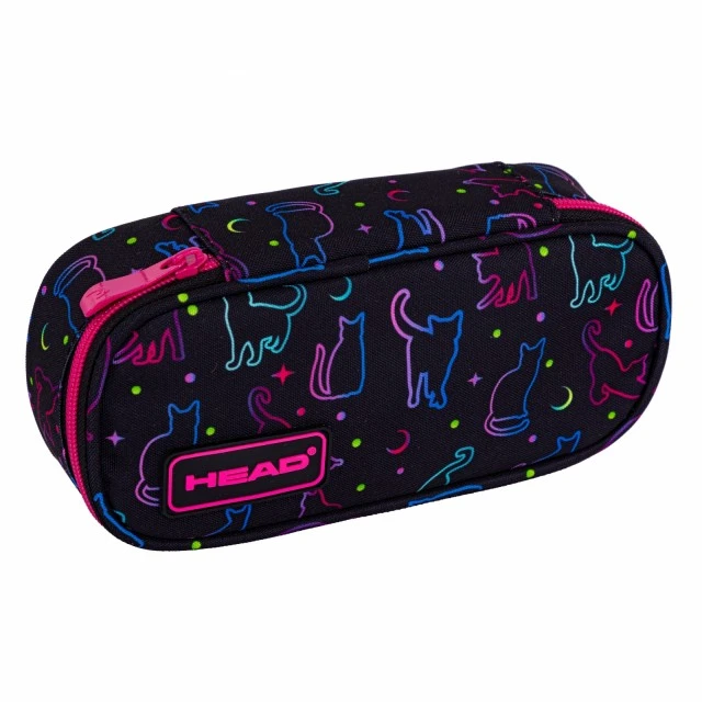 Single vanity case without accessories HEAD Cats in the dark, AC6, 22 x 9 x 5 cm