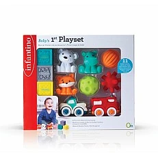 Baby toy set, Infantino, My first set, 11 pieces