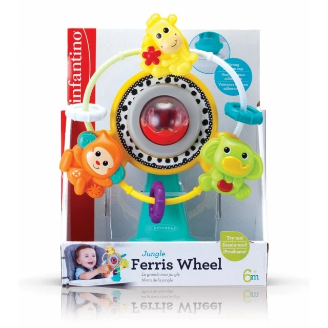 Baby toy, Infantino, Ferris wheel, Jungle