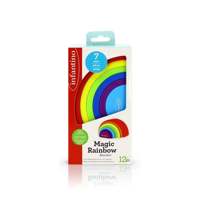 Sorting mold set, Infantino, Rainbow