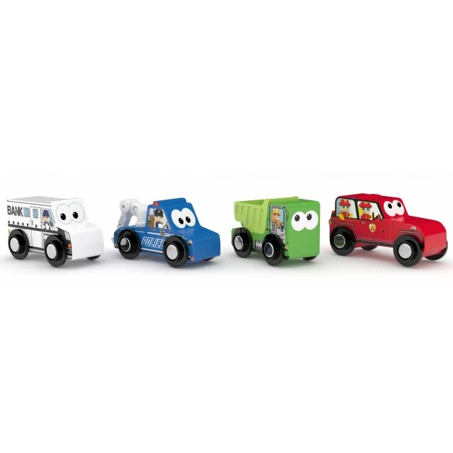 Train in a tube, J′adore, Vehicles, 4 pieces