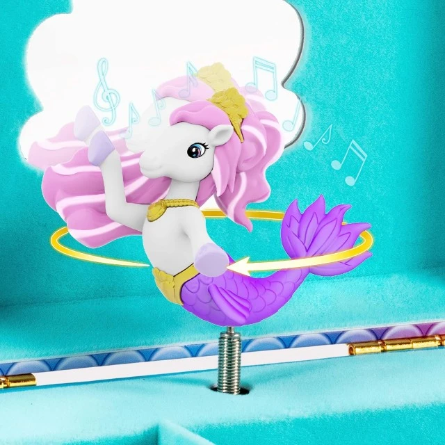 Music jewellery box Galupy Mermaid, 14.7 x 12.2 x 9.2 cm