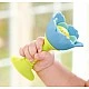 Rattle and teether, Hape, Blue flower