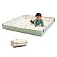 Foldable soft foam mat, Infantino, Rainbow, 147 x 147 cm
