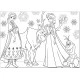 Puzzle, Lisciani, Frozen, Elsa and Anna, Double-sided puzzle 108 pieces