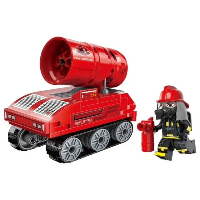 Constructor MineCity, Fire truck, 112 parts