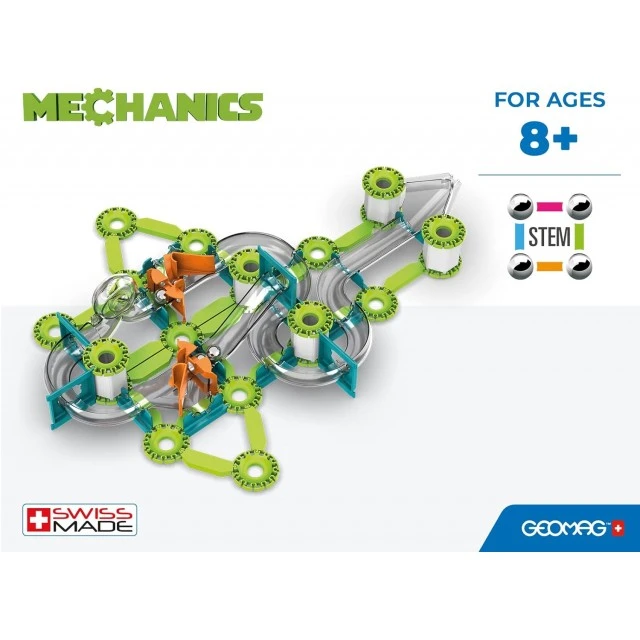 Magnetic construction set Mechanics 757, Gravity, 153 parts