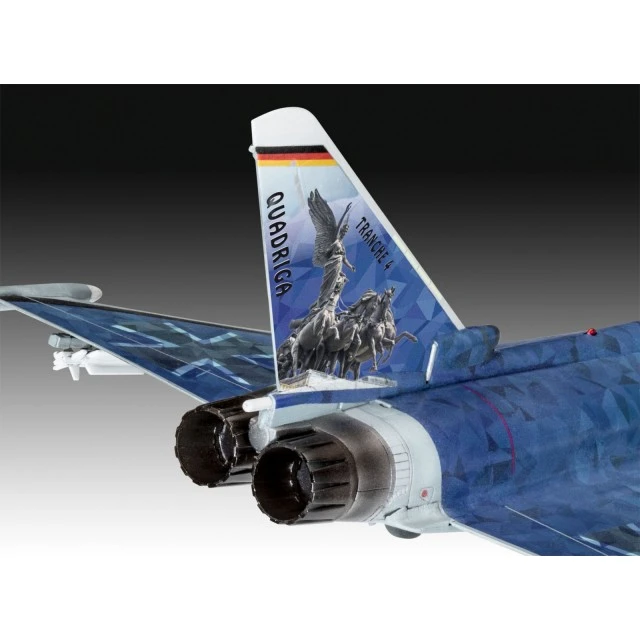 Сглобяем модел Германски изтребител Eurofighter, Luftwaffe 2020 Quadriga, 85 части