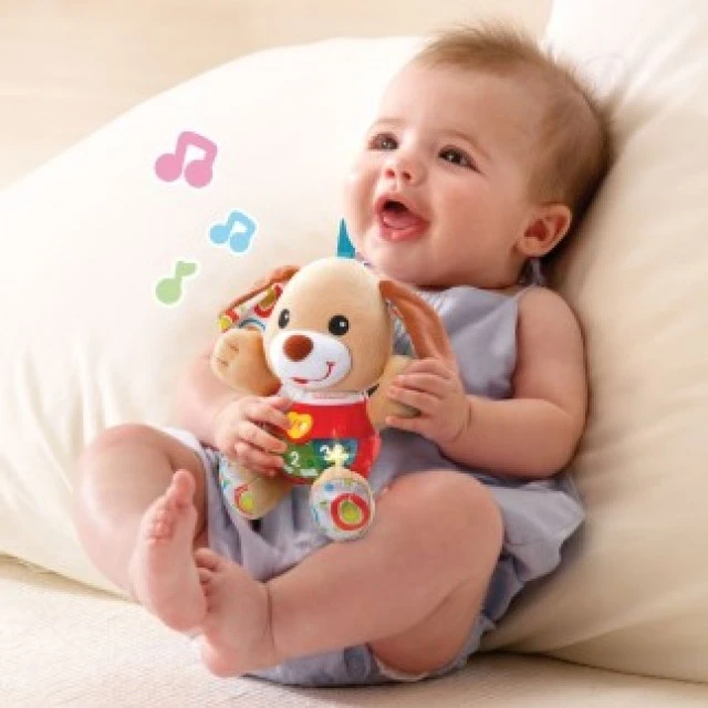 Музикална плюшена играчка – Кученце