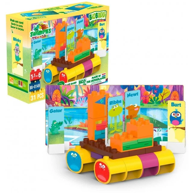 Building set Swampies River raft, 31 pieces