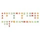 Educational set, Hape, Magnetic letters in Bulgarian, 48 pieces