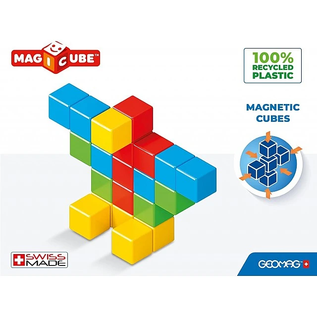 Magnetic constructor Magicube, Full Color, 24 parts