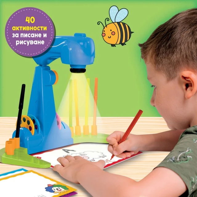 Creative kit, Lisciani, LED spotlight, Writing school
