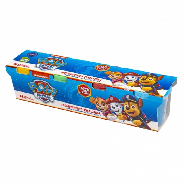 Modeling set, Astra, Frutolina, Paw Patrol, 4 colors x 100 g.