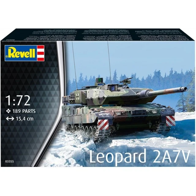 Assembly model, Revell, Leopard 2A7V Tank