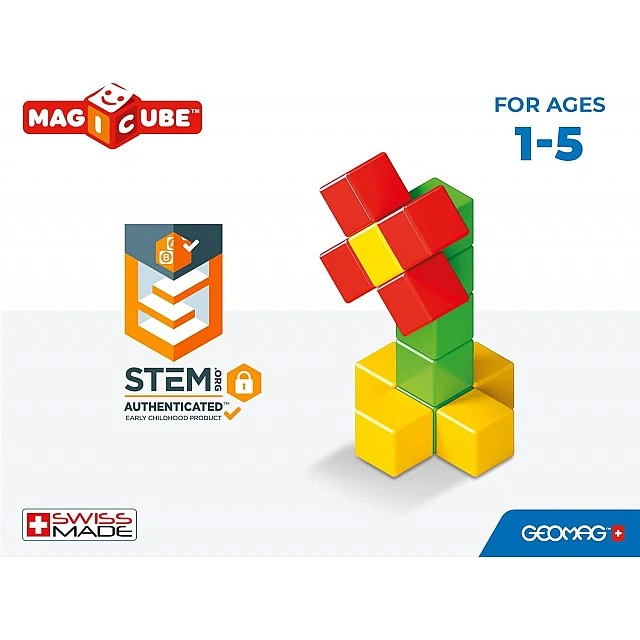 Magnetic constructor Magicube, Full Color, 24 parts