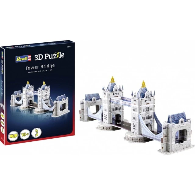 Mini puzzle Tower Bridge 3D, 32 pieces