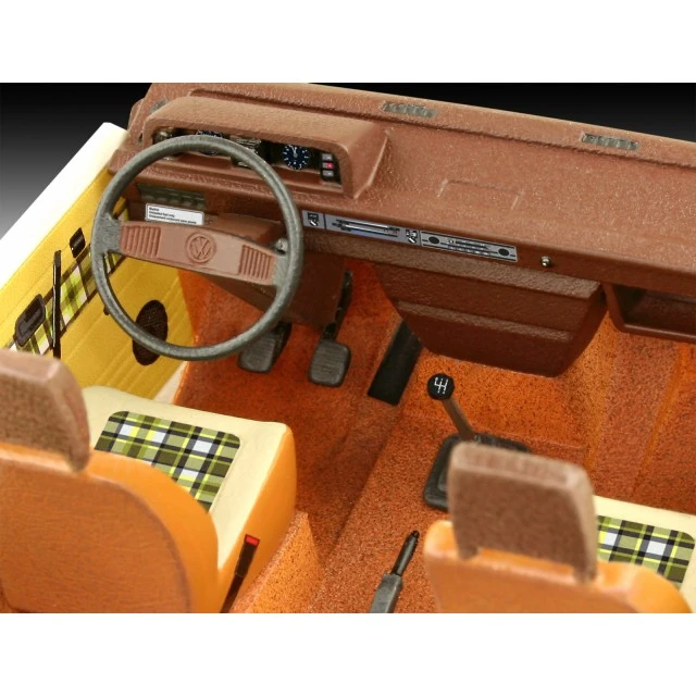 Assembly model, Revell, VW T3 Bus, 77 parts