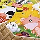 Tactile puzzle Eurekakids, Farm, 20 pieces