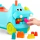 Push car with sound, light and constructor, Battat, Hippo