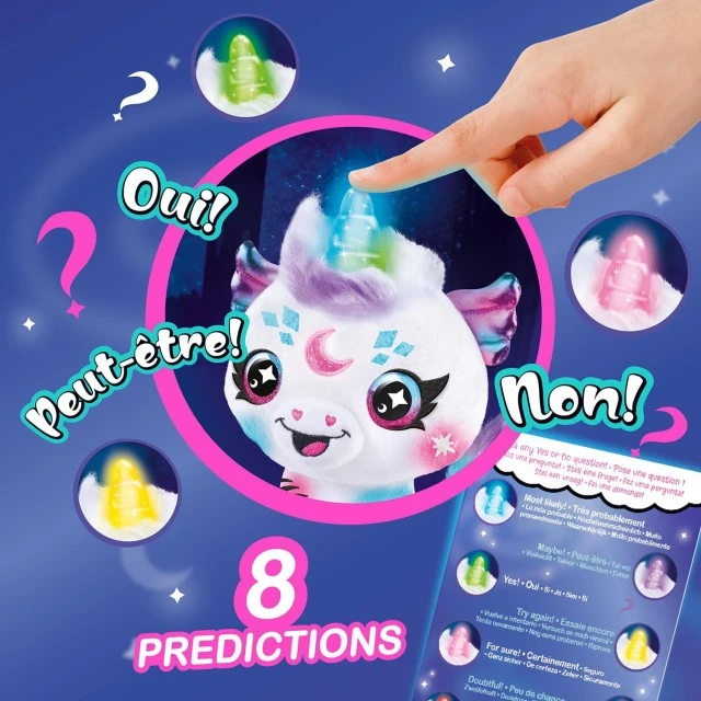 Творчески комплект, Canal Toys, Плюшена играчка за оцветяване, Космически еднорог с въпроси и отговори
