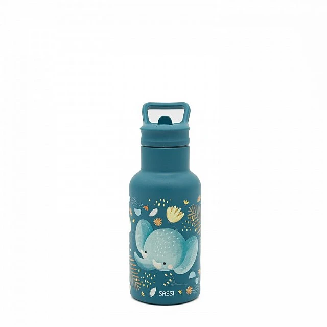Stainless steel thermo bottle, Sassi, 350ml, Elephant