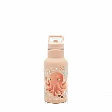 Stainless steel thermo bottle, Sassi, 350ml, Octopus