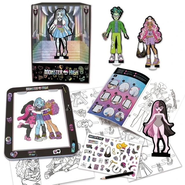 Творчески комплект Моден дизайнер, Monster High