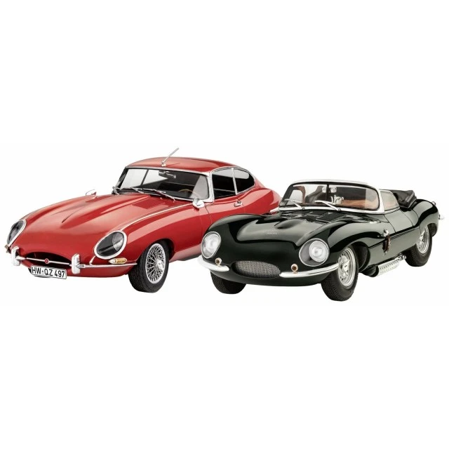 Комплект сглобяеми модели 100 години Jaguar, 2 броя