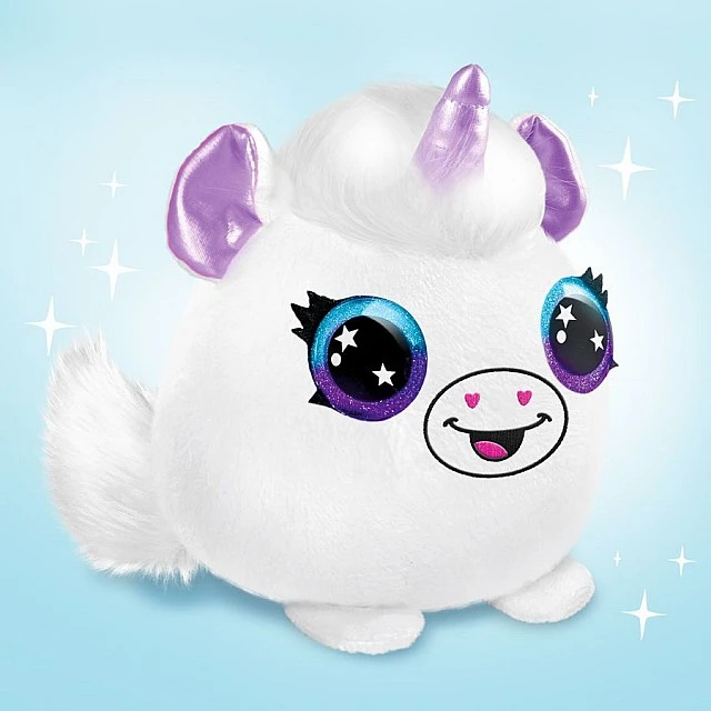 Творчески комплект, Canal Toys, Мини плюшена играчка за оцветяване, 10 см, 2 броя