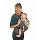 Ergonomic baby carrier with hood, Infantino, 2 in 1, Gray, from 5.4 to 18 kg.